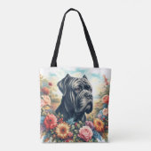  Cane Corso Dog Painting Tote Bag (Achterkant)