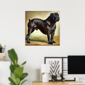 Cane Corso Dog Poster (Thuiskantoor)