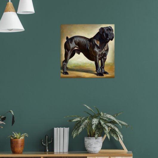 Cane Corso Dog Poster (Woonkamer 1)