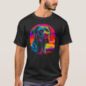 Cane Corso Dog Sunset T-shirt (Voorkant)