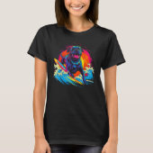 Cane Corso Dog Surfer T-shirt (Voorkant)