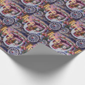 cane corso Dog Valentine's Day Cadeaupapier (Hoek)