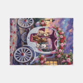 cane corso Dog Valentine's Day Fleece Deken (Voorkant (Horizontaal))