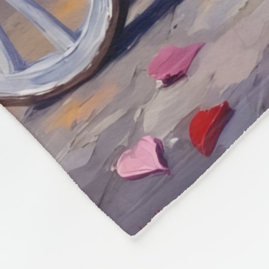 cane corso Dog Valentine's Day Fleece Deken (Hoek)