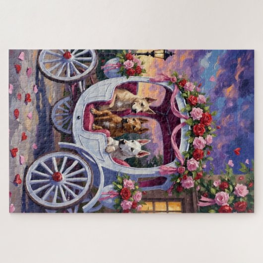 cane corso Dog Valentine's Day Legpuzzel (Horizontaal)