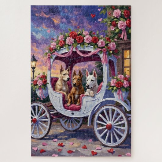 cane corso Dog Valentine's Day Legpuzzel (Verticaal)