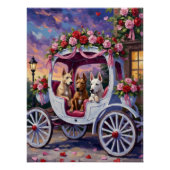 cane corso Dog Valentine's Day Perfect Poster (Voorkant)