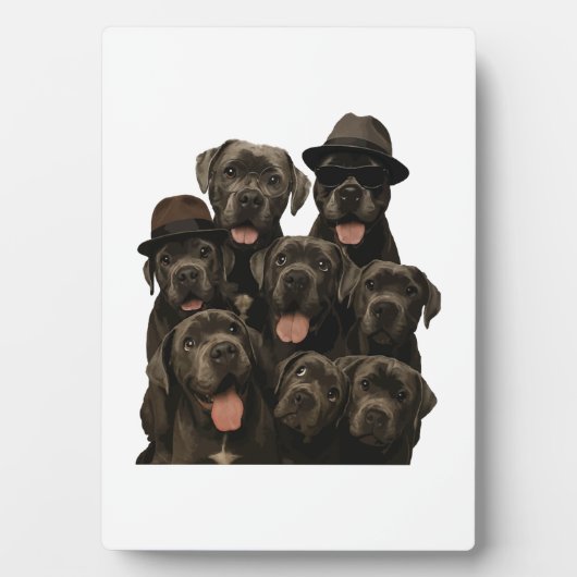 Cane Corso Fotoplaat (voorkant)