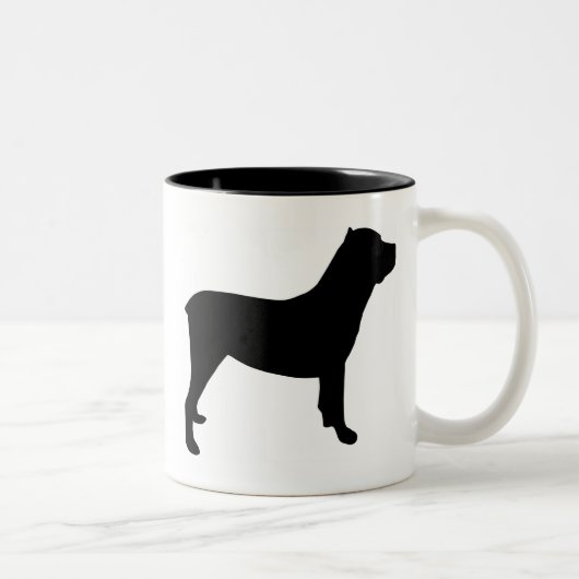 Cane Corso Gear Tweekleurige Koffiemok (Rechts)