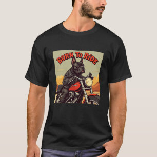 Cane Corso geboren om te fietsen T-shirt