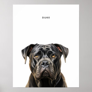 Cane Corso gepersonaliseerde print