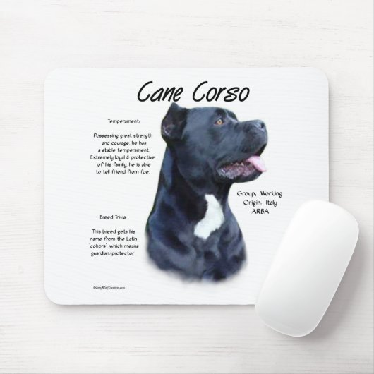 Cane Corso Geschiedenis Muismat (Met muis)