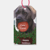 Cane Corso Gift Labels Cadeaulabel (Achterkant)