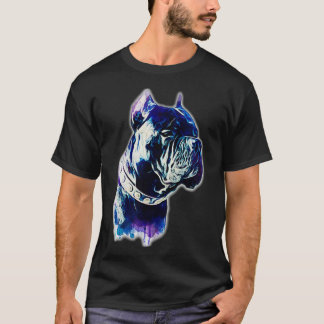 Cane Corso Gift Watercolor Design Dog T-shirt