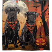 Cane Corso Halloween Spooky Douchegordijn (Voorkant)