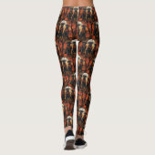 Cane Corso Halloween Spooky Leggings (Achterkant)
