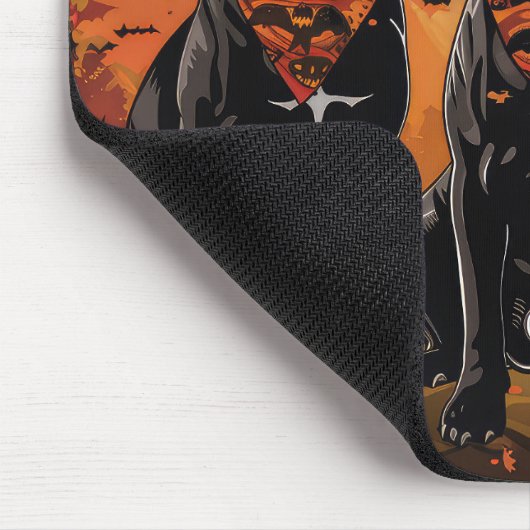 Cane Corso Halloween Spooky Muismat (Hoek)