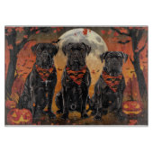 Cane Corso Halloween Spooky Snijplank (Voorkant)