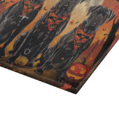 Cane Corso Halloween Spooky Snijplank (Hoek)
