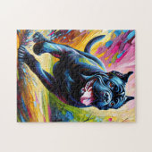 Cane Corso Hond Acryl Kunstprint Hond Liefhebber Legpuzzel (Horizontaal)
