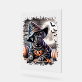 Cane Corso Hond Halloween Acryl Bord (Hoek)