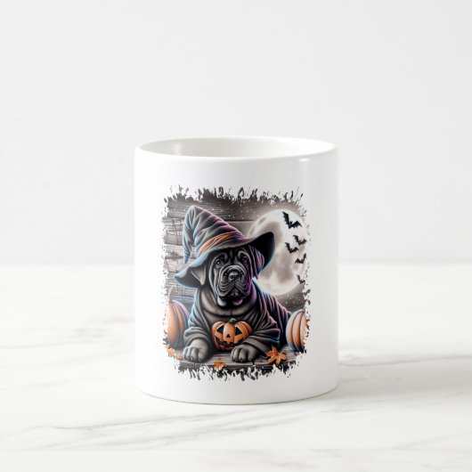 Cane Corso Hond Halloween Koffiemok (Center)
