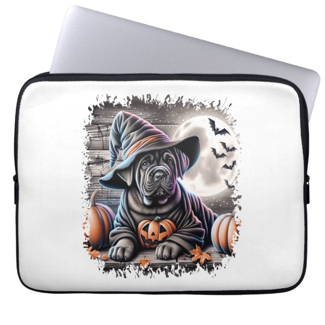 Cane Corso Hond Halloween Laptop Sleeve (Voorkant)