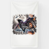 Cane Corso Hond Halloween Spandoek (Verticaal)