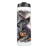 Cane Corso Hond Halloween Thermosbeker (Voorkant)