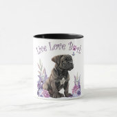 Cane Corso Hond Moeder Bloemstuk Mok (Midden)
