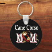 Cane Corso hond MOEDER Sleutelhanger (Voorkant)