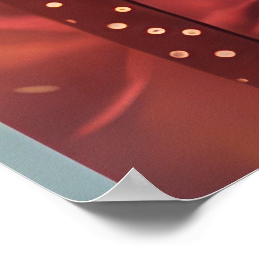 Cane Corso Hond Rijden Motorfiets Kerstmis Poster (Hoek)