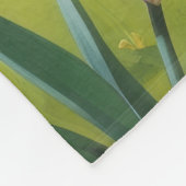 Cane Corso Hond Spring Bloemen Schilderen Fleece Deken (Hoek)