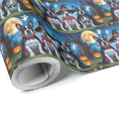 Cane Corso Honden Pompoen Halloween Grappig Cadeaupapier (Rol Hoek)