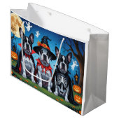 Cane Corso Honden Pompoen Halloween Grappig Groot Cadeauzakje (Voorkant Gekanteld)