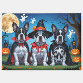 Cane Corso Honden Pompoen Halloween Grappig Magneet (Voorkant)