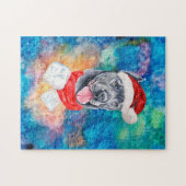 Cane Corso hondenras Kerstmis Legpuzzel (Horizontaal)