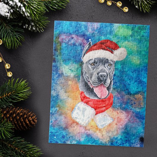 Cane Corso hondenras Kerstmis Legpuzzel