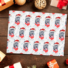 Cane Corso hondenras Kerststerren Fleece Deken