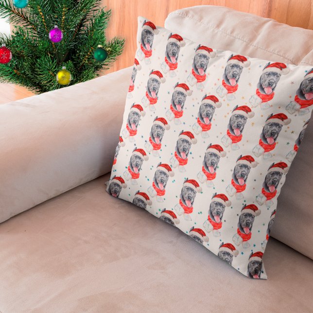 Cane Corso hondenras Kerststerren Kussen (Creator heeft geüpload)