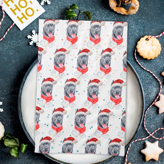 Cane Corso Hondenras Kerststerren Theedoek