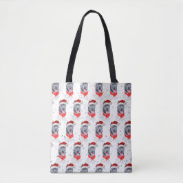 Cane Corso hondenras Kerststerren Tote Bag