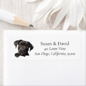 Cane Corso Hondenras Pet Lovers Etiket (Insitu)