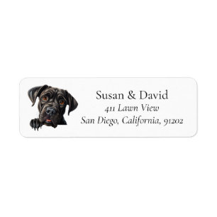 Cane Corso Hondenras Pet Lovers Etiket