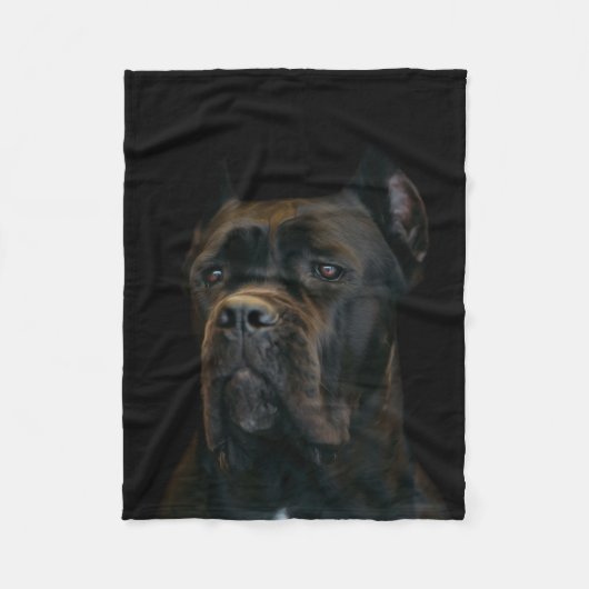 Cane Corso - Italiaans Mastiff Fleece Deken (Voorkant)