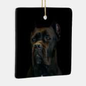 Cane Corso - Italiaans Mastiff Keramisch Ornament (Rechts)