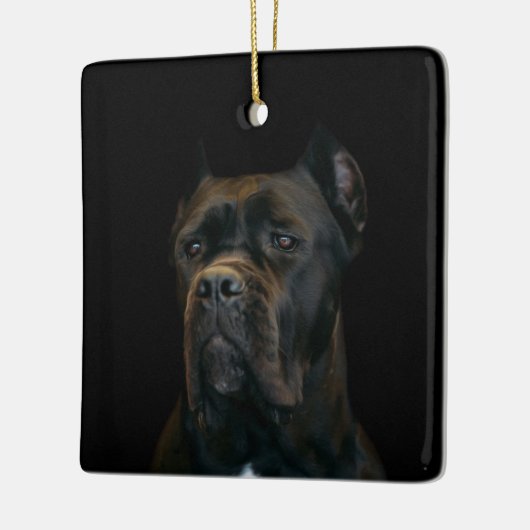 Cane Corso - Italiaans Mastiff Keramisch Ornament (Links)
