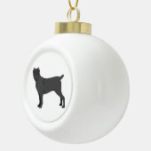 Cane Corso, Italiaanse mastiff Kerst Ornament (Rechts)