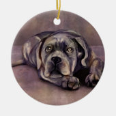 Cane Corso - Italiaanse Mastiff Puppy Keramisch Ornament (Voorkant)