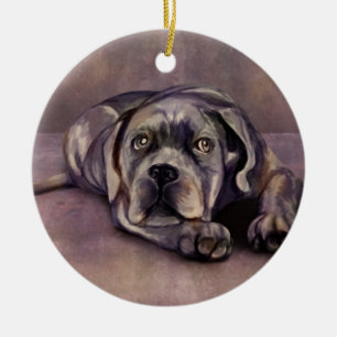 Cane Corso - Italiaanse Mastiff Puppy Keramisch Ornament